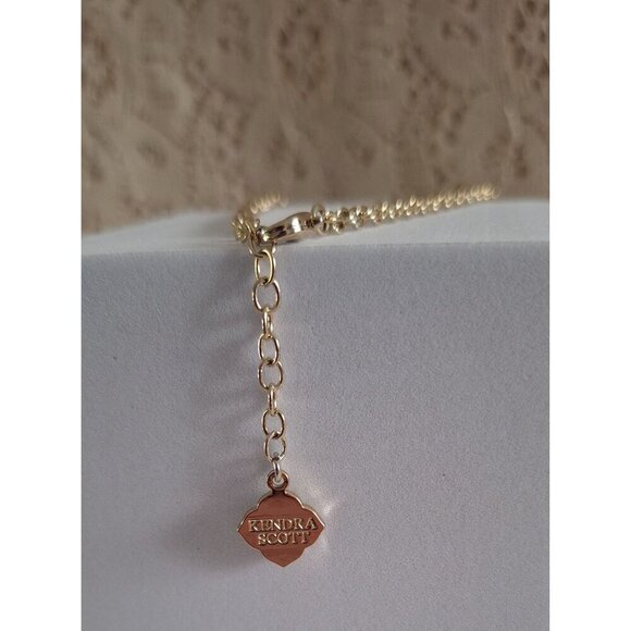 EUC Kendra Scott Rayne Long Pendant Necklace in Dark Blue - Picture 7 of 11